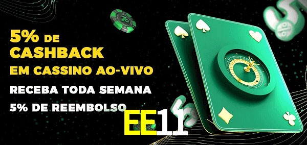 Promoções do cassino ao Vivo EE11
